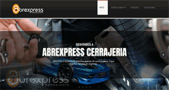 Desktop Screenshot of abrexpresscerrajeria.com