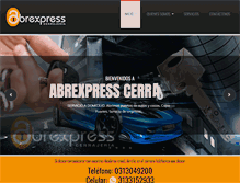 Tablet Screenshot of abrexpresscerrajeria.com